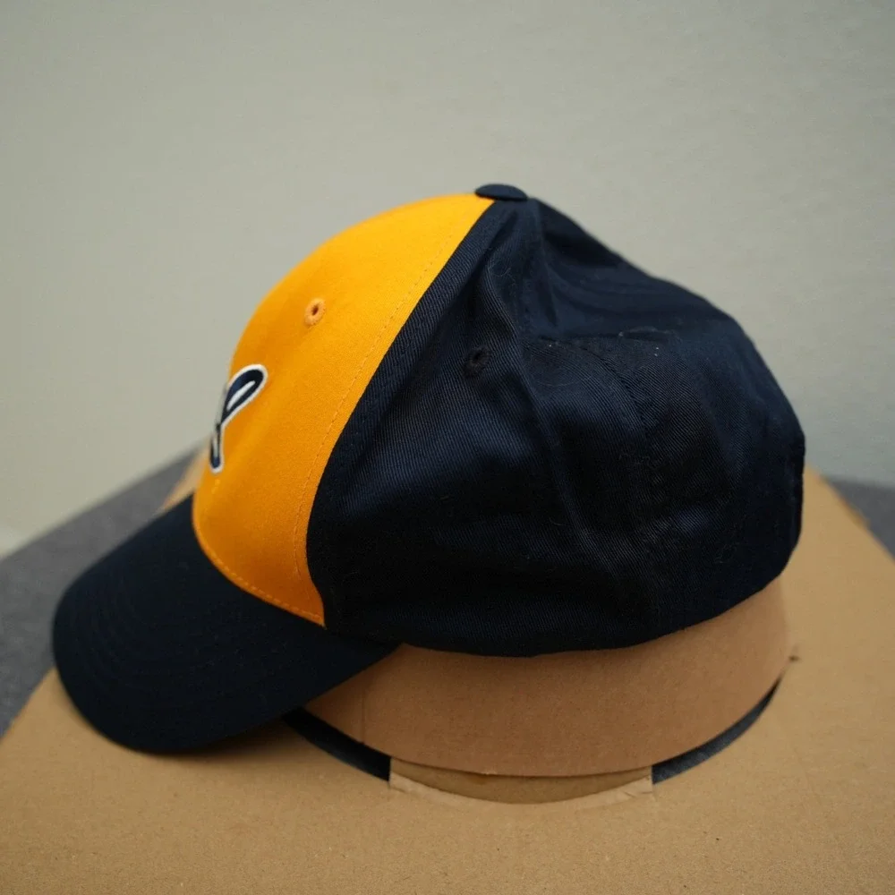 Cal Berkley Hat Blue Yellow Officially Licensed Adjustable Adult Cotton Cap‎